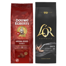 Douwe Egberts of L'OR koffiebonen